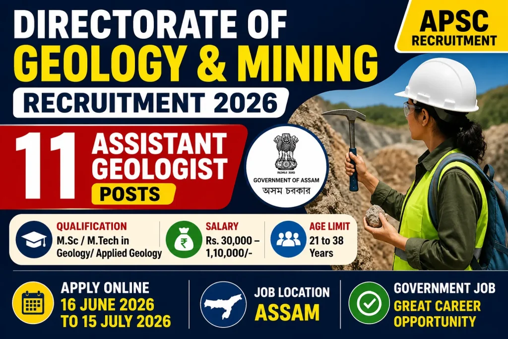 Directorate of Geology & Mining Recruitment