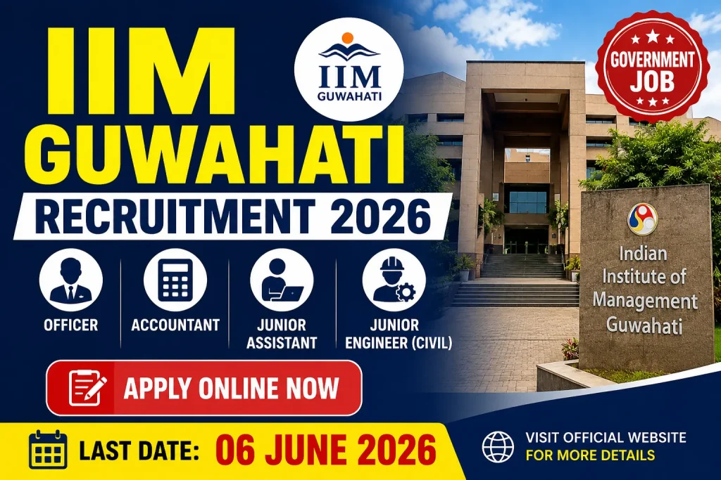IIM Guwahati Recruitment