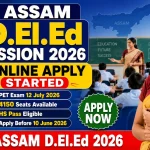 Assam D.El.Ed Admission