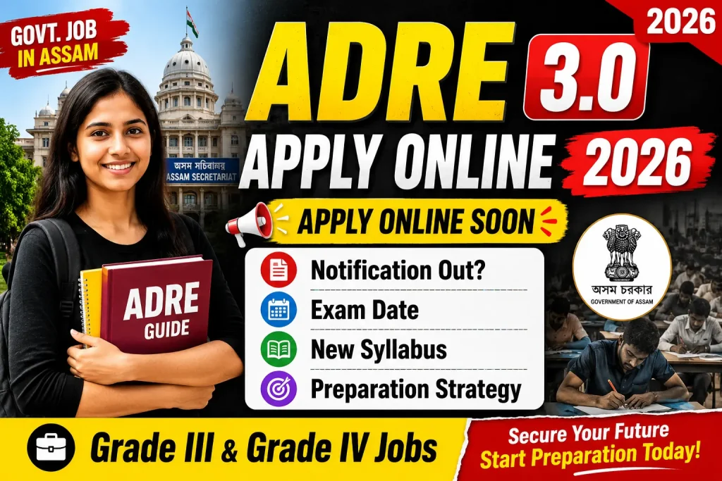 ADRE 3.0 Apply Online