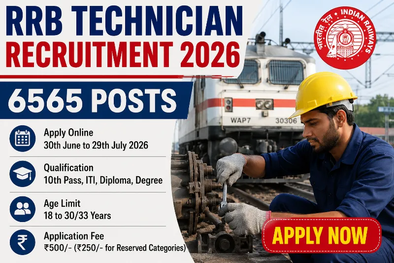 RRB Technician Recruitment