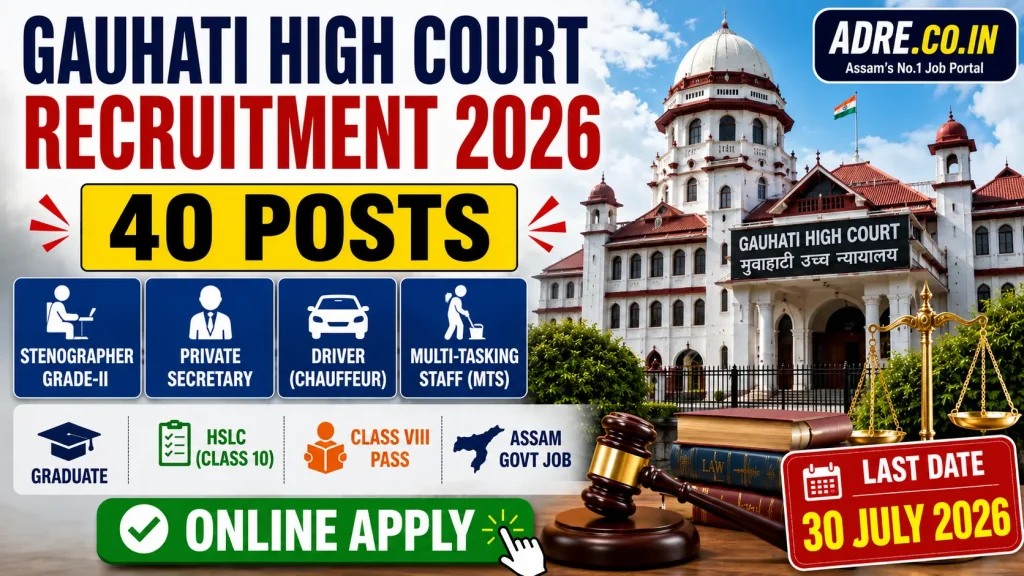 Gauhati High Court Recruitment