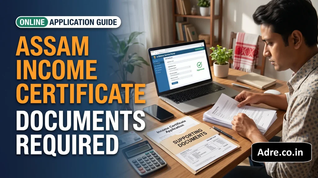 Assam Income Certificate Application Documents